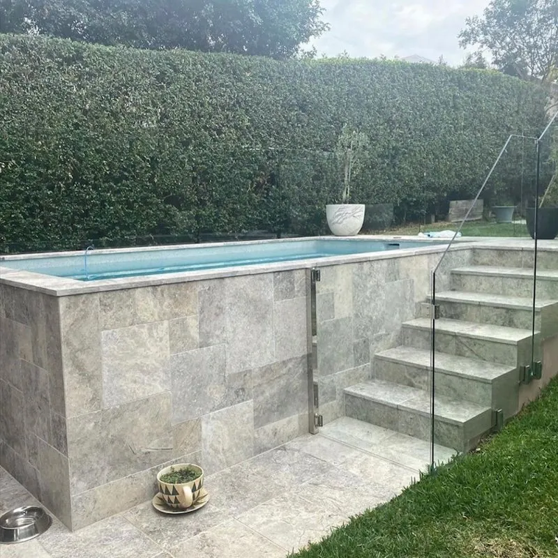 Silver-Travertine-French-Pattern